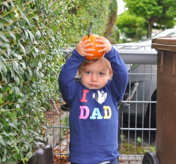 I Love Dad Pumpkin2